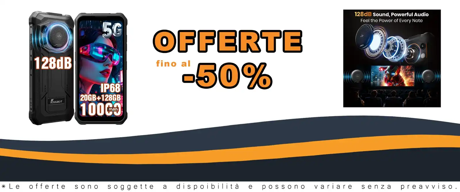 Smartphone FOSSiBOT F110Pro 5G rugged 6.75