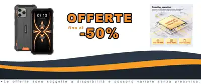 Smartphone Blackview BV5300Pro 6580mAh Batteria