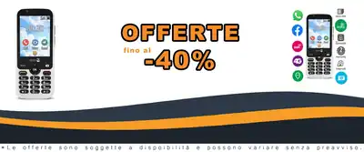 Telefono Mobile Doro 7010 Dual SIM 4G Facile da Usare